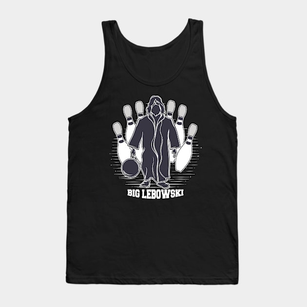 Big Lebowski Bowling Tank Top by Jahangir Hossain